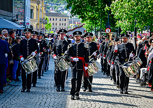 Вторым участником Фестиваля «Спасская башня» от Норвегии станет марширующий оркестр «Стрёмсгодсет»