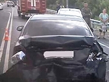 На трассе в Шиловском районе произошло массовое ДТП с участием грузовика