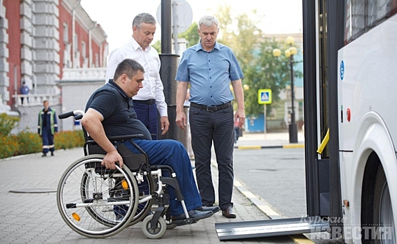 В Курске запустили первый ПАЗик для инвалидов-колясочников