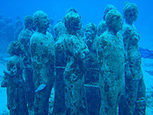 Прекрасные утопленники: парк скульптур на дне морском