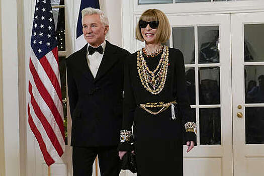 Анна Винтур пришла в винтажном платье Chanel на государственный прием в Белый дом