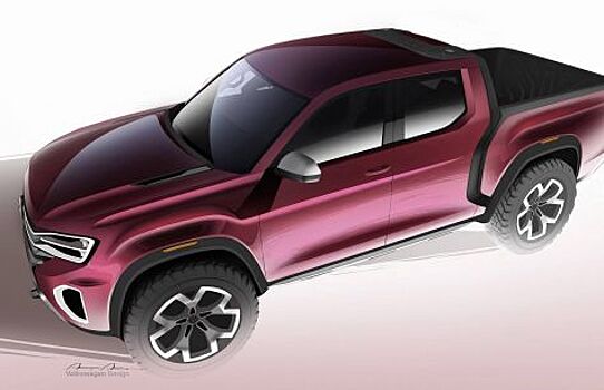 Volkswagen работает над созданием шикарного пикапа Atlas Tanoak