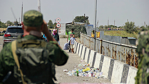 На российской границе задержан украинский военный