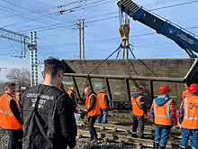 В Самарской области 4 вагона сошли с рельсов