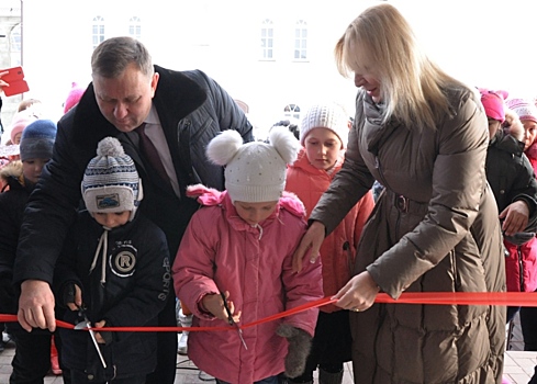 В Городищенском районе открыли обновленный БДЦ