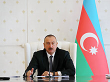 Высокие гости - на переговорах с президентом Азербайджана