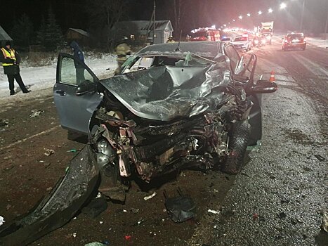 В Слободском районе водитель «Лады» погиб после столкновения с «Инфинити»