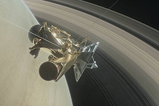 Cassini отправил последний сигнал на Землю