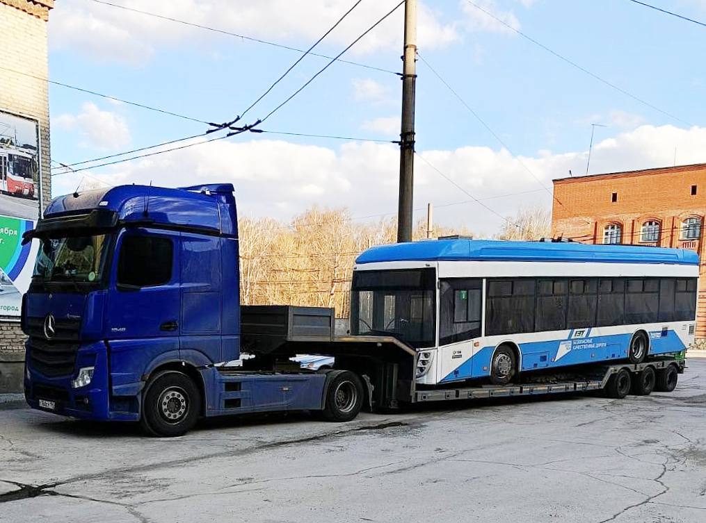 Парк новых троллейбусов в Новосибирске до конца года достигнет 258 единиц