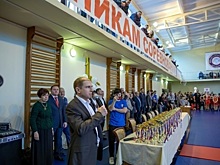 Романов приветствовал участников Всероссийского турнира по греко-римской борьбе