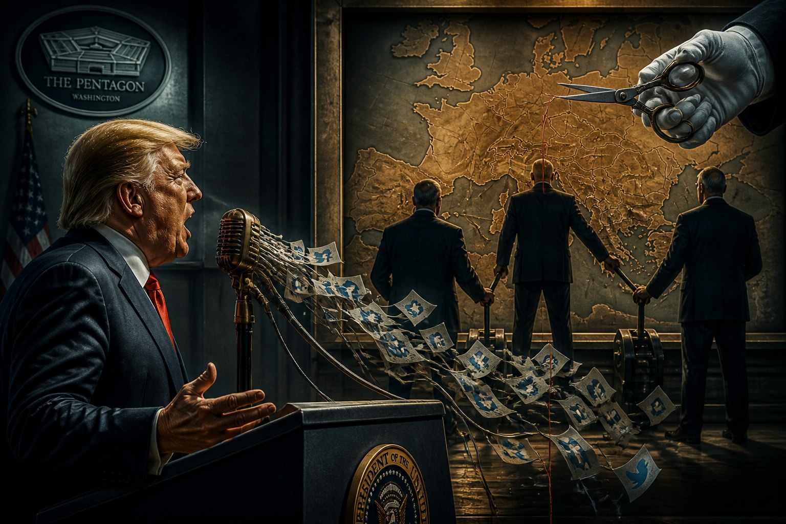 Говорящая рыжая голова. Трамп «выводит» войска из Германии. Почему в НАТО смеются и «крутят у виска»?