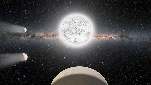 Ученые впервые заглянули в самое сердце системы белого карлика