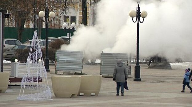 Жители центра Пензы остались без горячей воды и отопления