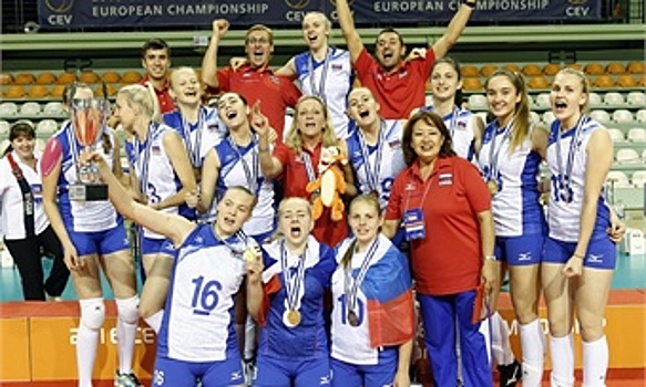 Российские волейболистки одолела Бразилию на молодежном ЧМ