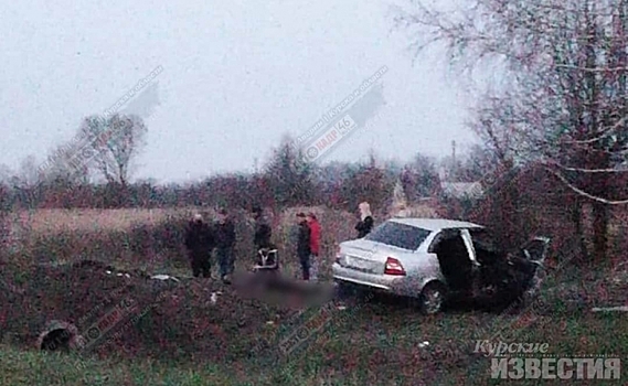 Двое мужчин погибли в аварии в Курском районе