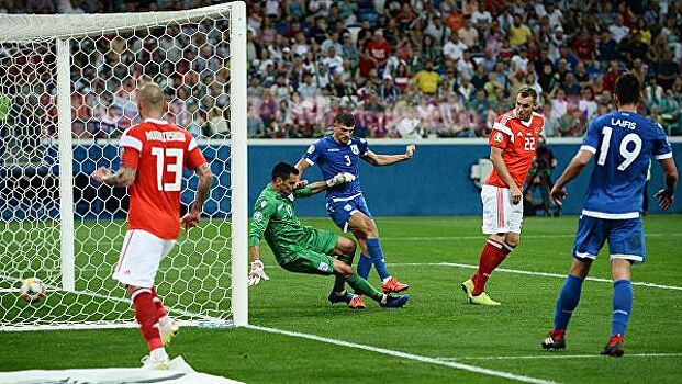 Газзаев: игроки сборной России в матче с киприотами владели преимуществом