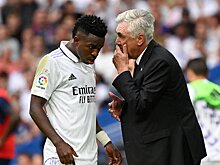 Карло Анчелотти: «Винисиус олицетворяет новую эпоху в футболе. Весь «Реал» надеется, что он продолжит в том же духе»