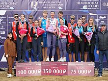 Стали известны победители седьмого этапа чемпионата России по пляжному волейболу