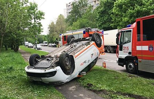 ГИБДД впервые подсчитала ДТП с участием каршеринга