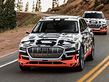 Audi E-Tron вышел на первый тест-драйв
