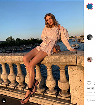 Наталья Водянова вновь удивляет своей красотой