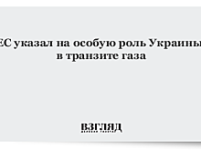 ЕС указал на особую роль Украины в транзите газа