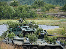 Морпехи Северного флота уничтожили диверсантов условного противника