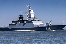 Корвет «Стойкий» Балтийского флота отработал учебно-боевые задачи в Балтийском море