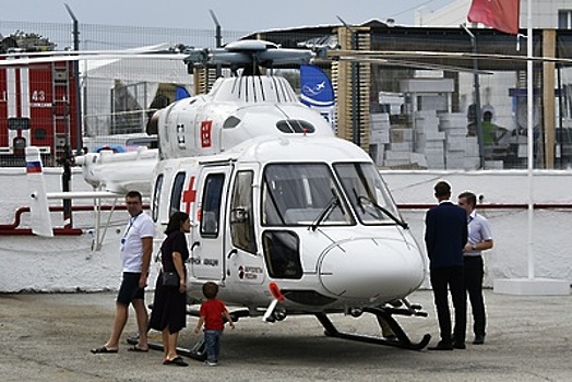 Беременную женщину на вертолете эвакуировали с места ДТП на МКАД