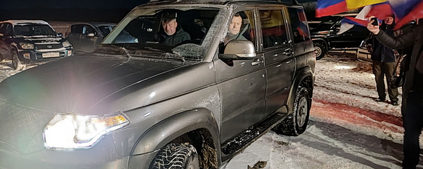 Новосибирцы отправили бойцам СВО модернизированный УАЗ с гуманитарным грузом