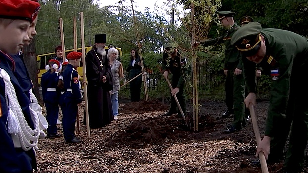 В Кирове посадили новый парк в честь героев специальной военной операции