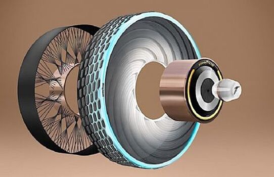 Компания Goodyear представила шины, которые могут служить вечно
