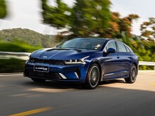В Россию привезут длиннобазный седан Kia K5 с мощным турбомотором