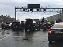 Три человека пострадали в массовом ДТП на Новорижском шоссе