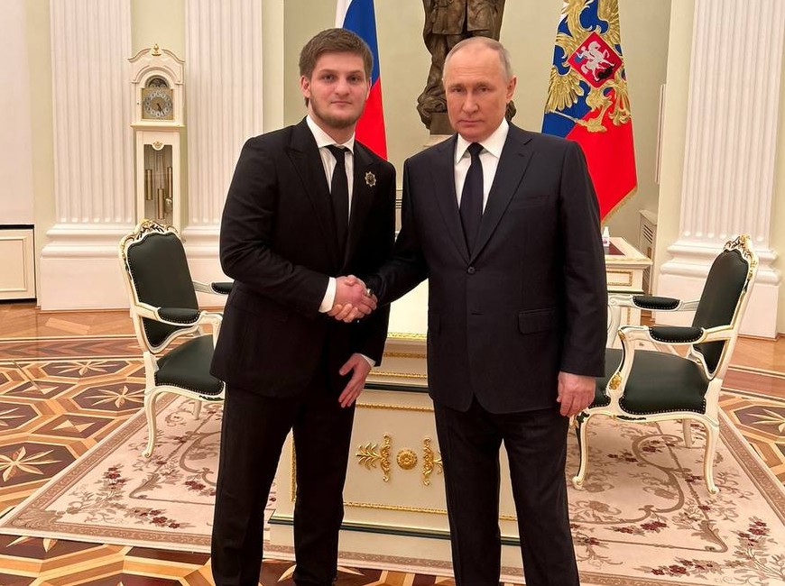 Кадыров сообщил о встрече своего сына с президентом страны