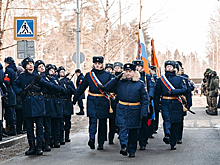 В Щелкове в День защитника Отечества прошел парад военнослужащих Чкаловского гарнизона