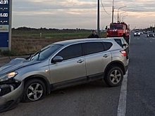 Под Волгоградом 28-летний водитель иномарки попал в больницу после ДТП