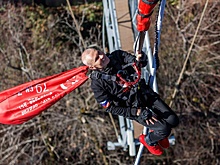 К 9 Мая в Сочи 71-летний рекордсмен мира совершит 80 прыжков с банджи