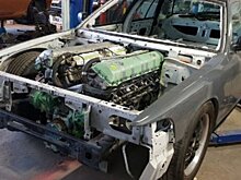 На полицейский Ford установили 27-литровый двигатель от танка