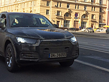 Новый кроссовер Audi сфотографировали на тестах в Москве