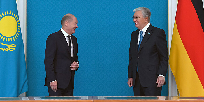 Визит Шольца в Казахстан: Токаев и канцлер Германии обсудили торговлю, инвестиции и геополитическую ситуацию