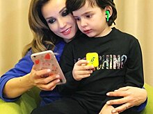 Сын Анфисы Чеховой посетил первую тренировку по карате