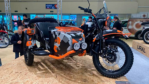 На выставке МОТОВЕСНА-2021 показали мотоцикл Ural Gear Up