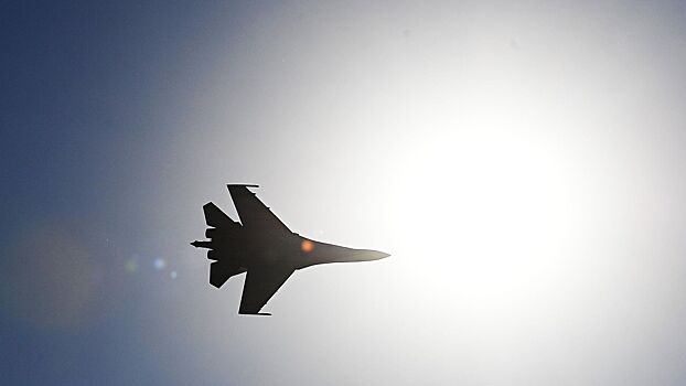 Экипажи Су-35С прикрыли ударную авиацию при нанесении ударов по позициям ВСУ