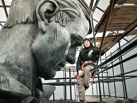 Скульптуру солдата Ржевского мемориала покроют воском, а брусчатка будет переливаться северным сиянием