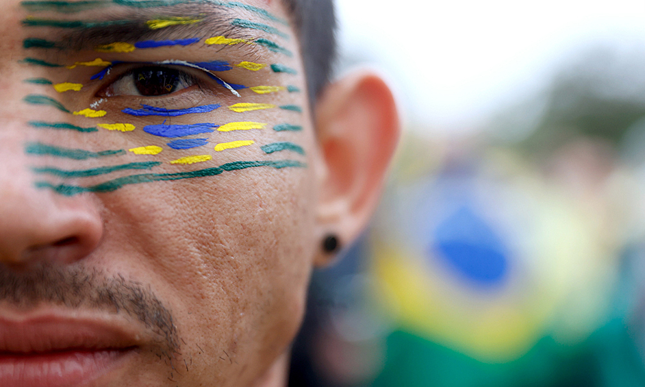 Акция протеста сторонников Жаира Болсонару в Рио-де-Жанейро против результатов президентских выборов в Бразилии, 2 ноября 2022 года