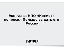 Экс-глава НПО «Космос» попросил Польшу выдать его России