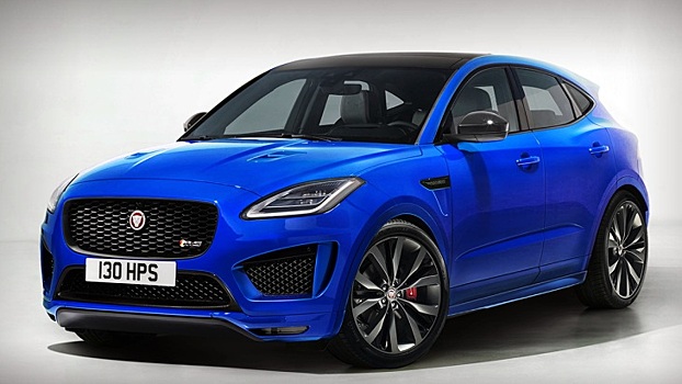 «Заряженный» Jaguar E-Pace RS: первые изображения