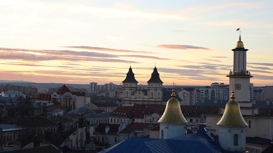 Взрыв произошел в Ивано-Франковске.