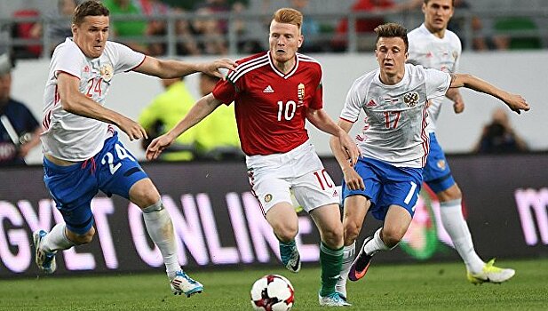 Сборная РФ по футболу разгромила команду Венгрии
